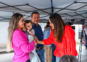 Zacapu avanza y se transforma, Mónica Valdez inaugura pavimentación Calle Río Zirate
