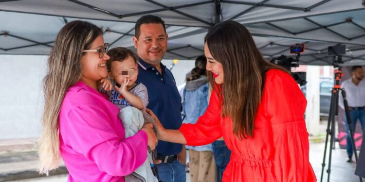 Zacapu avanza y se transforma, Mónica Valdez inaugura pavimentación Calle Río Zirate