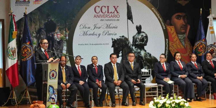 UMSNH honra a don José María Morelos y Pavón, referente del humanismo nicolaita