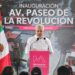 Inaugura Bedolla segunda etapa de avenida Paseo de la Revolución en Uruapan