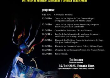 Jarácuaro celebra el primer Festival Artístico, Artesanal y de Comida Tradicional: Secum