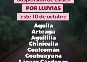 Suspensión de clases en 7 municipios de la Sierra-Costa por lluvias: Gabriela Molina