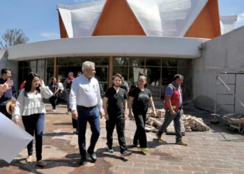 Supervisa Bedolla avances de la modernización del Planetario de Morelia