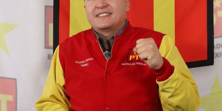 Participa Vicente Gómez en capacitación a cuadros políticos del PT