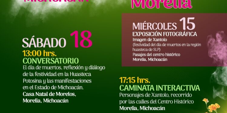 Michoacán se prepara para recibir la tradición huasteca del Xantolo: Secum