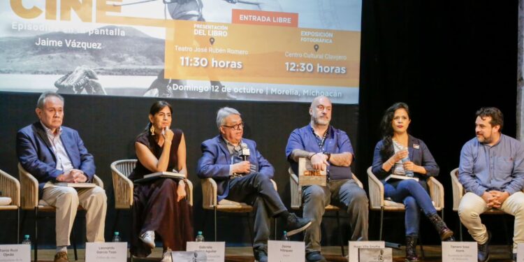 Cuarta República presenta el libro “Michoacán en el cine” en el FICM: Gabriela Molina