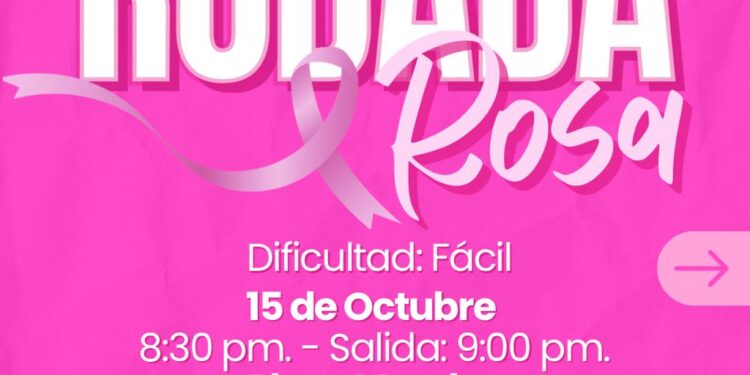 Invita Sedum a Rodada Rosa en concientización del cáncer de mama