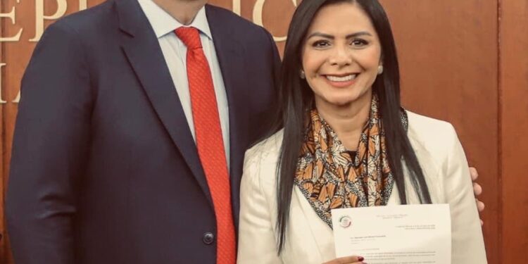 Araceli Saucedo Reyes solicita a Marcelo Ebrard, acciones que fortalezcan al campo michoacano y atienda las demandas de los productores