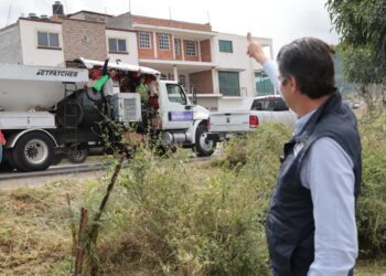 Supervisa Alfonso Martínez jornada integral en Avenida La Joya