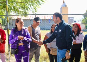 Ofrece Yankel Benítez trabajo estrecho a vecinas y vecinos de La Aldea