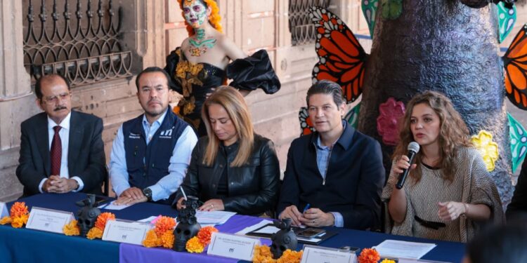Presenta Gobierno de Morelia convocatoria para Desfile de Catrinas y Catrines