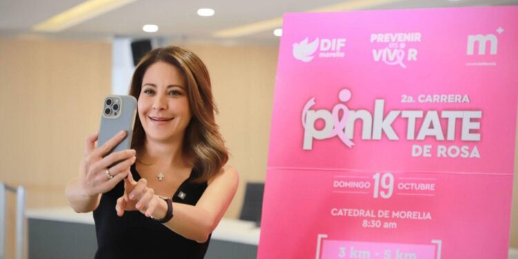 Paola Delgadillo anuncia inscripciones agotadas para la 2ª Carrera ‘Pinktate de Rosa’