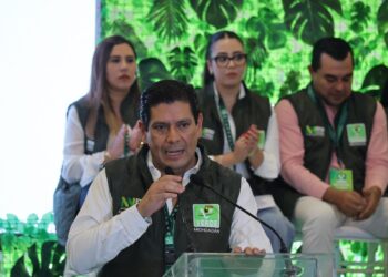 Dirigencia nacional del Partido Verde destapa a Ernesto Núñez rumbo a la gubernatura de Michoacán