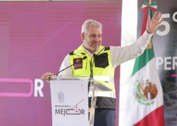 Construcción de segmentos 4 y 5 del segundo anillo periférico de Morelia, beneficia a más de 22 colonias: Bedolla