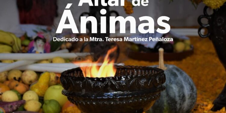 Museo del Estado dedica altar de muertos a Teresa Martínez Peñaloza