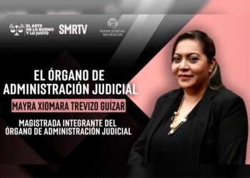 Acciones del Órgano de Administración Judicial generan certeza y transparencia en los procesos: magistrada Mayra Xiomara Trevizo Guízar