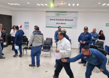 Realiza FGE jornada de capacitación para personal de la CFE en Morelia y Uruapan