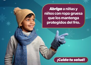 SSM te dice cómo proteger a niñas y niños contra infecciones respiratorias