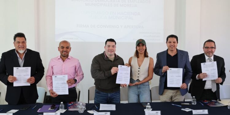 Gobierno de Morelia y SIDEMM promueven capacitación de calidad