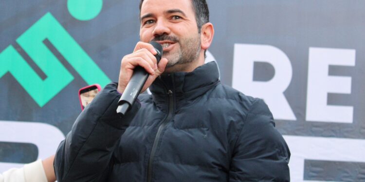 Yankel Benítez da banderazo al “Morelia Bike Marathon 2025”