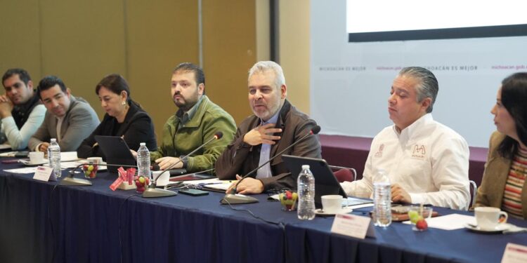 Refuerzan coordinación instituciones educativas para el Plan Michoacán: Iemsysem