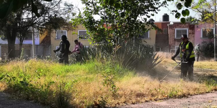 Gobierno de Morelia impulsa jornada ciudadana de limpieza en Villas de la Loma