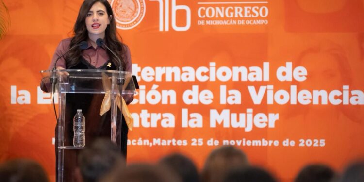 Giulianna Bugarini llama a combatir con responsabilidad, desde el Poder Legislativo, la violencia a las mujeres