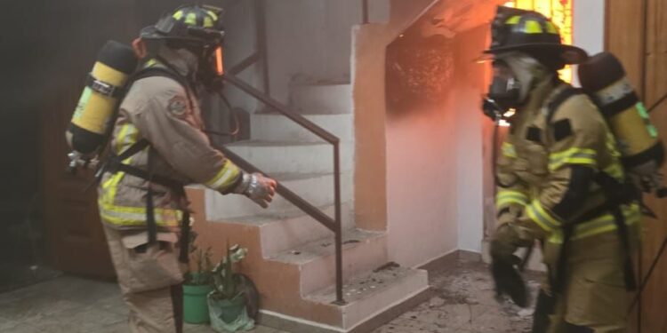 Detiene Policía Morelia a sospechoso de incendiar iglesia