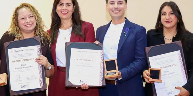 Gabriela Molina reconoce a docentes por prácticas que transforman la comunidad