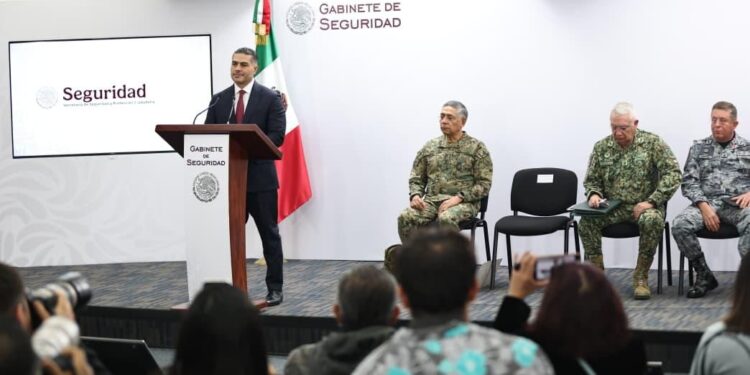 EL GOBIERNO DE MÉXICO FORTALECE LA SEGURIDAD EN MICHOACÁN CON ACCIONES CONJUNTAS Y DESPLIEGUE FEDERAL