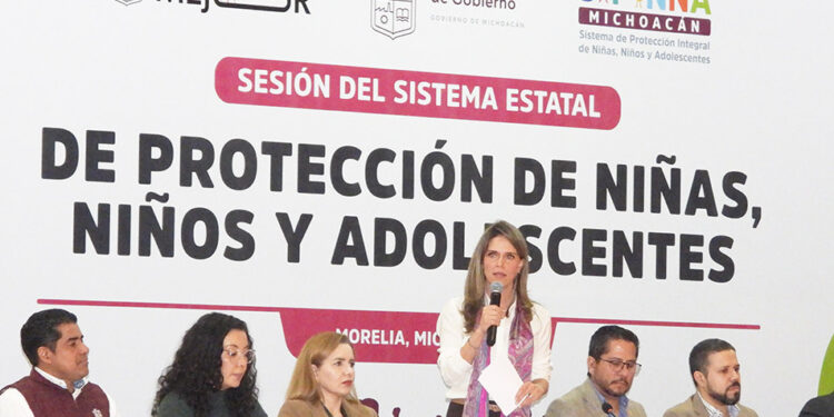 Michoacán instala primera sesión ordinaria 2025 del SIPINNA con llamado a fortalecer protección de la niñez