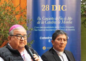 Arquidiócesis de Morelia aborda paz, desarme, música y moderación en rueda de prensa dominical