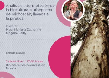 Secum presenta conferencia sobre biocultura purhépecha a través de la pirekua