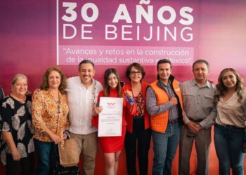 Víctor Manríquez convoca a fortalecer la agenda de género en el marco de los 30 años de Beijing