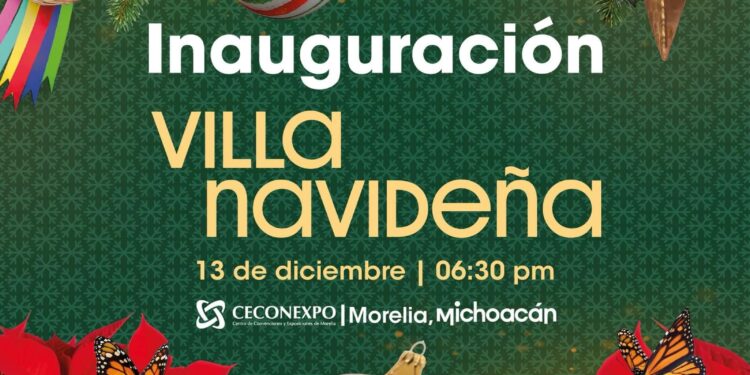 Hoy se inaugura la Villa Navideña con la presencia de Donovan Carrillo