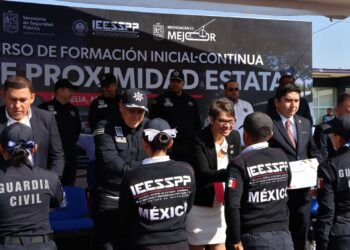 Michoacán refuerza seguridad con 500 nuevos policías de proximidad