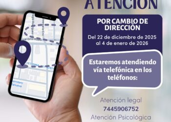 Semmujeris anuncia atención telefónica temporal
