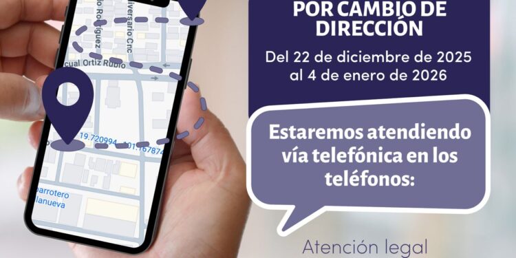 Semmujeris anuncia atención telefónica temporal