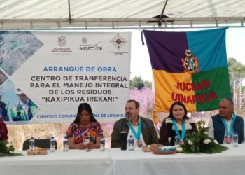 Secma inicia construcción de centro de residuos en Angahuan