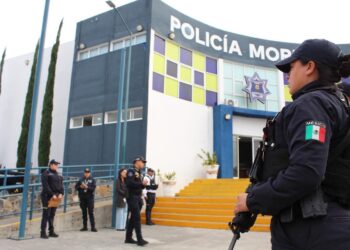 Policía Morelia refuerza presencia permanente para cuidar a las familias durante las fiestas decembrinas