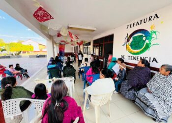 Imparte FGE capacitación sobre identificación de violencia contra las mujeres en comunidad indígena de Santo Tomás, municipio de Chilchota