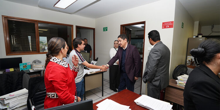 Magistrado presidente Hugo Gama inicia encuentros regionales con personas juzgadoras