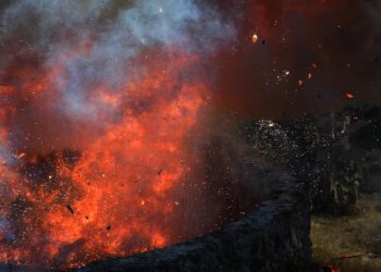 Casi una tonelada de pirotecnia, fuera de circulación: autoridades la destruyen tras operativos de alto riesgo en Morelia