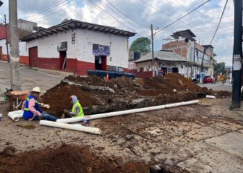 Dayana Pérez prioriza el cuidado del agua con obras de modernización en Salvador Escalante