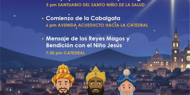 Morelia se llenará de ilusión con la tradicional Cabalgata de Reyes Magos