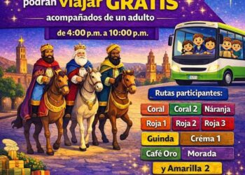 Gobierno de Morelia celebra la magia de Reyes con transporte gratuito para la niñez