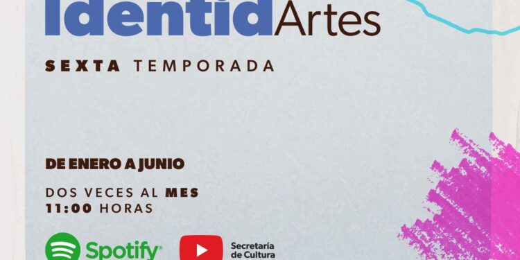 Estrena Secum sexta temporada del podcast cultural “IdentidArtes” este 8 de enero