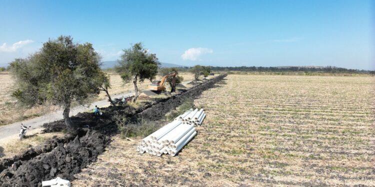 Conagua tecnificará más de mil hectáreas en el DR 020 Morelia–Queréndaro, en beneficio de productores agrícolas de Michoacán