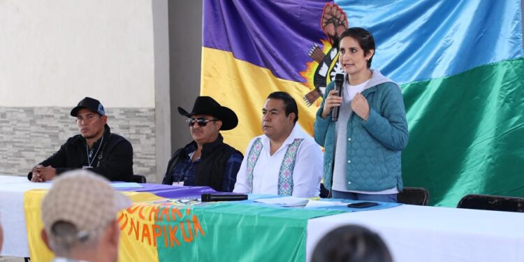 IEM acompaña consultas comunitarias para el ejercicio de presupuesto directo en comunidades indígenas de Tingüindín