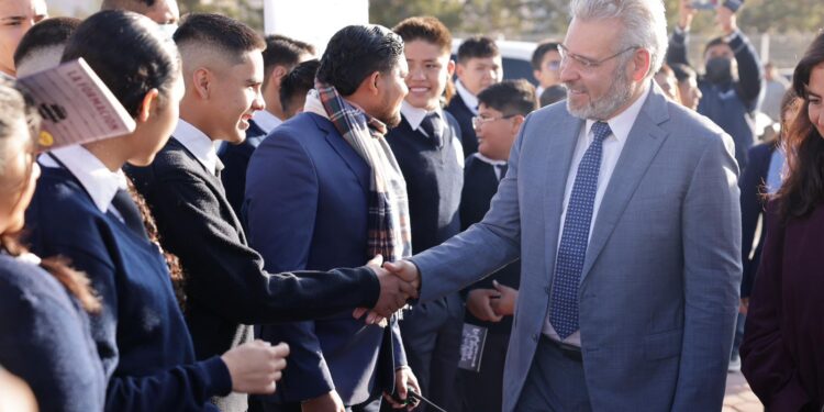 Inaugura Bedolla secundaria en Villas del Pedregal; se impulsa educación de más de 800 alumnos